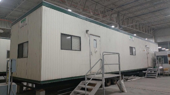 Williams Scotsman Office Trailer Approximately 60-Ft, with Stairs, SN: AMT-07470, Asset 81291, HVAC