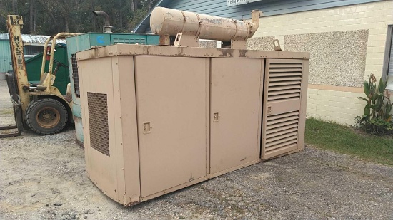 1995 Kohler 100KW Diesel Generator Model 100R07J01 SN: 259890 with John Deere Engine SN: