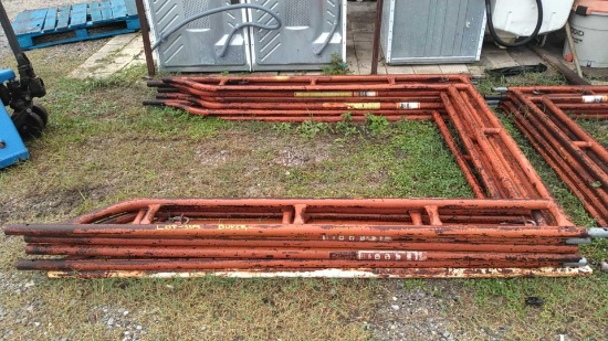 Lot of 3 Sets of Scaffolding (Missing Side Braces)