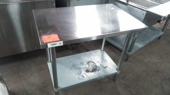 Regency 36" Stainless Table