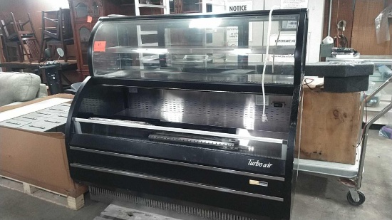 Turbo Air 60" Horizontal Open Air Cooler/Merchandiser Model TOM-W-60SB