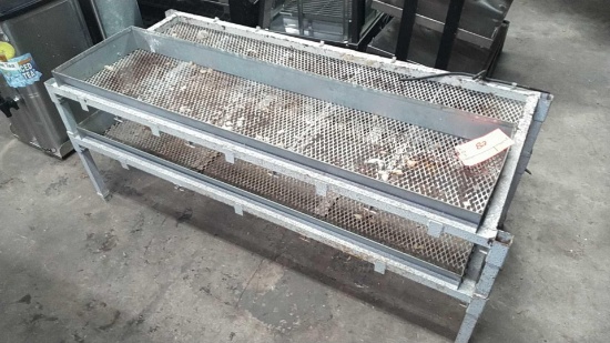 22"x48" Wire Mesh Homemade Table Shelf