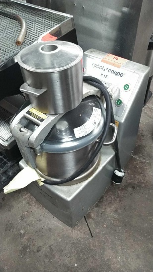 Robot Coupe R15 Series E 2-Speed Stainless Batch Bowl Food Processor