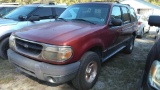 1999 Ford Explorer Multipurpose Vehicle (MPV), VIN # 1FMZU32X3XUC11618