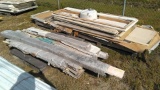 Lot of Various Poly Board, Poly Trim & Counter Top