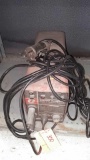 Lot on 2 Shelves of Omark Gramweld Stud Welding System