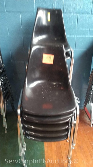Lot of Approximately 16 Stack Chairs