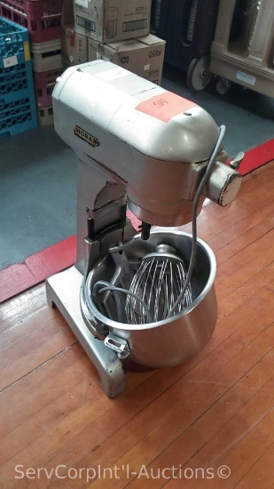 Hobart A200 20-Qt Industrial Mixer SN: 11-259-375 with Bowl & Attachments