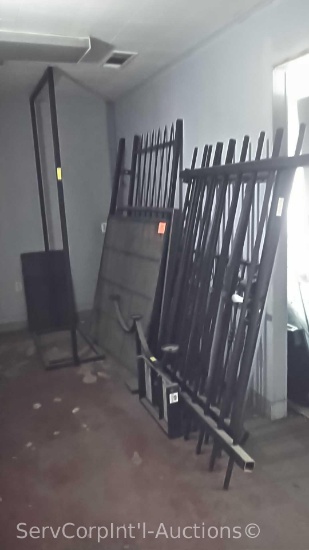 Lot of Various Security Gates, Tempered Window & Iron Fence
