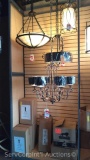 Lot of Savoy Exterior Light, Exterior Gas Porch Light, Small D?cor Scrolls, 3 New Door Wall Cradles,