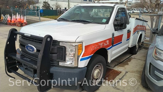 2017 Ford F-350 Tool Body Pickup Truck, VIN # 1FTBF3A62HED70442