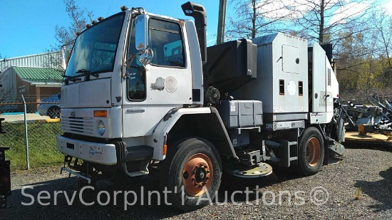 2007 Sterling SC8000 Cargo Truck Street Sweeper, VIN # 49HAADBV97DX08234