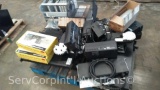 Lot on Pallet of Various Tripp-Lite Battery Back Ups, Havis Docking Stations, Web Power Switches,
