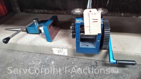 Lot on Shelf of Ring Shaper, Jeweler Rolling Mill