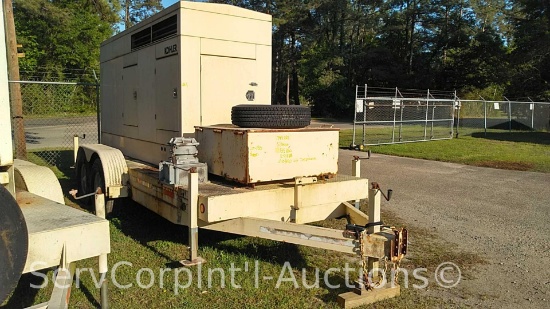 Kohler Power System 1799 Hours Powered by John Deere Diesel Motor RG6081T066745 240/480-Volt