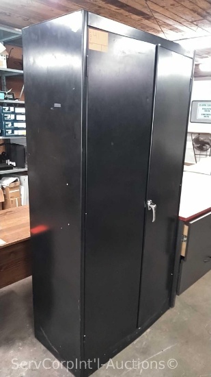 Metal 2-Door Storage Cabinet (Seller: City of Covington)
