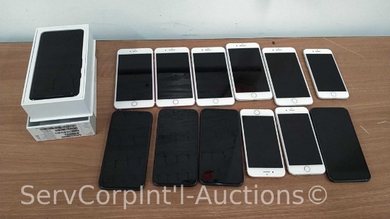 Lot of Google Pixel 2 XL 64GB & iPhones: (3) iPhone 11 Black 256GB Unlocked, (2) iPhone 8 256G