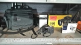 Lot on Shelf of Nikon F5 Camera with AF Speedlight, Nikkor 80-200 Lens & Nikkor 35-70mm Lens, Nikon