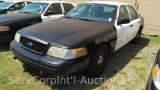 2009 Ford Crown Victoria Passenger Car, VIN # 2FAHP71V99X148024