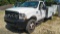 2002 Ford F-450 Service Body Truck with Crane Attached, VIN # 1FDXF46FX2EC06654