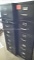 Lot of 2 Black Letter 5-Drawer Filing Cabinets (Location: 620 N. Tyler Street, Covington, Louisiana)