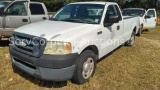 2008 Ford F-150 Pickup Truck, VIN # 1FTPF12VX8KD60274