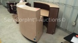 2-Piece Curved Intake Desk (Location: 620 N. Tyler Street, Covington, Louisiana)