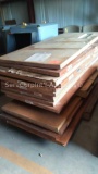 Lot of 16 Brown School Doors (Location: 620 N. Tyler Street, Covington, Louisiana)