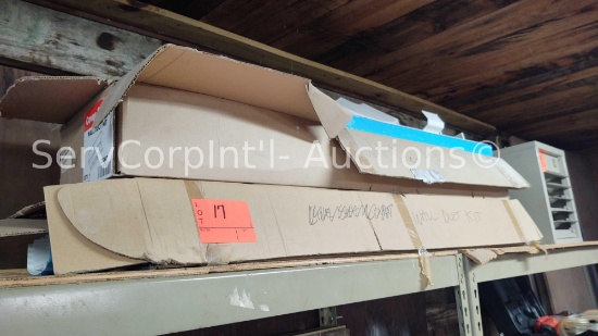 Lot on Shelf of 2 Cover Guard Wall Duct Kits