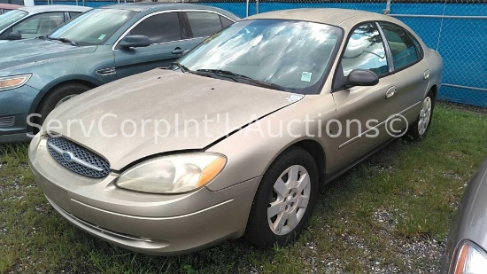 2001 Ford Taurus Passenger Car, VIN # 1FAFP52291A254664