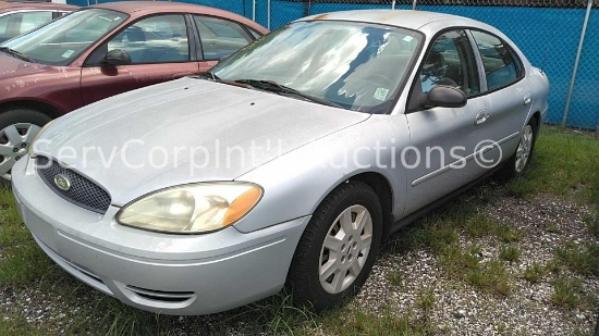 2006 Ford Taurus Passenger Car, VIN # 1FAFP53U76A146096
