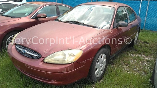 2003 Ford Taurus Passenger Car, VIN # 1FAFP52263G214655