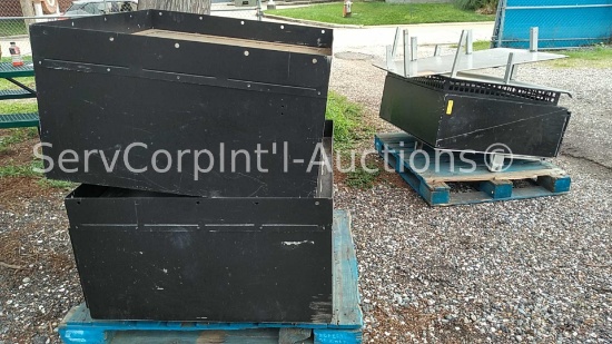 Lot on 2 Pallets of 3 Various Lock Boxes