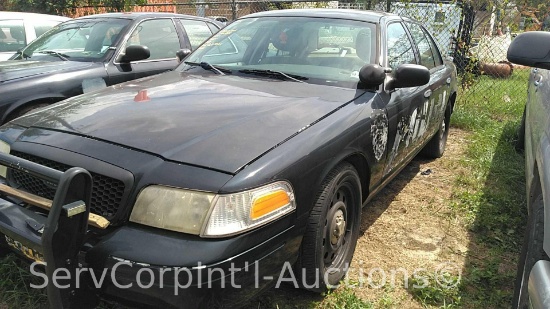 2011 Ford Crown Victoria Passenger Car, VIN # 2FABP7BV4BX157837