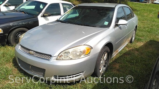 2013 Chevrolet Impala Passenger Car, VIN # 2G1WF5E34D1130830
