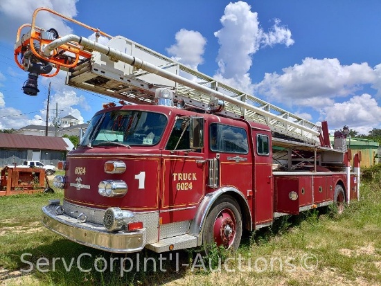 1976 American LaFrance Ladder Fire Truck VIN: C144015