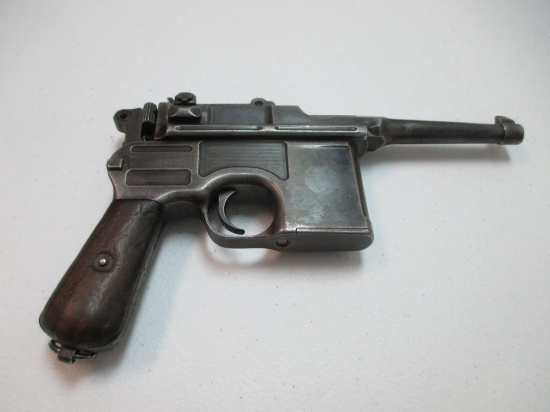 A-10 WW11 Waffenfabrik Mauser BROOM HANDLE pistol. All the serial numbers we found are matching. And