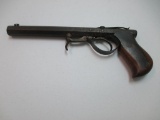 jr-28 Antique Hopkins and Allen Under Barrel black powder pistol. Extra RARE. This gun does have som