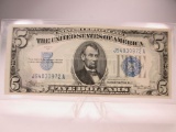 jr-135 1934-A Choice Crisp UNC $5 Silver Certificate