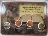 jr-186 2009 Ultimate Lincoln Anniversary Cents set