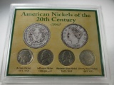 jr-27 20th Century American Nickels type set