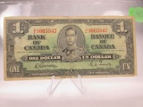 jr-40 1937 Canada $1 Note