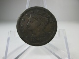 h-44 1848 US Large Cent