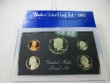 t-65 1983 US Proof set in mint box