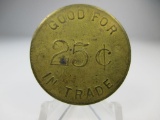 t-93 25 Cent Good for Token