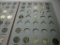 jr-117 1938-1992 Partial Set of Jefferson Nickels in museum quality holder