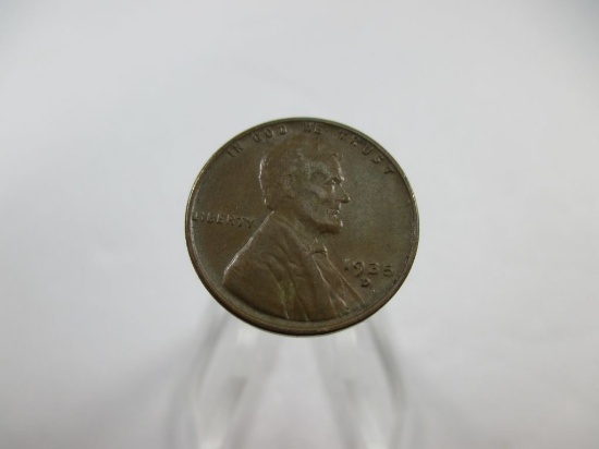 t-13 1935-D XF Lincoln Wheat Cent