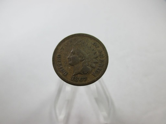 t-25 VG 1867 Indian Head Cent