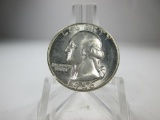 jr-114 Superb Choice UNC 1956 Washington Silver Quarter. A stunning high grade coin with excellent e