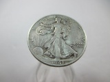 jr-165 1941-S Walking Liberty Silver Half Dollar